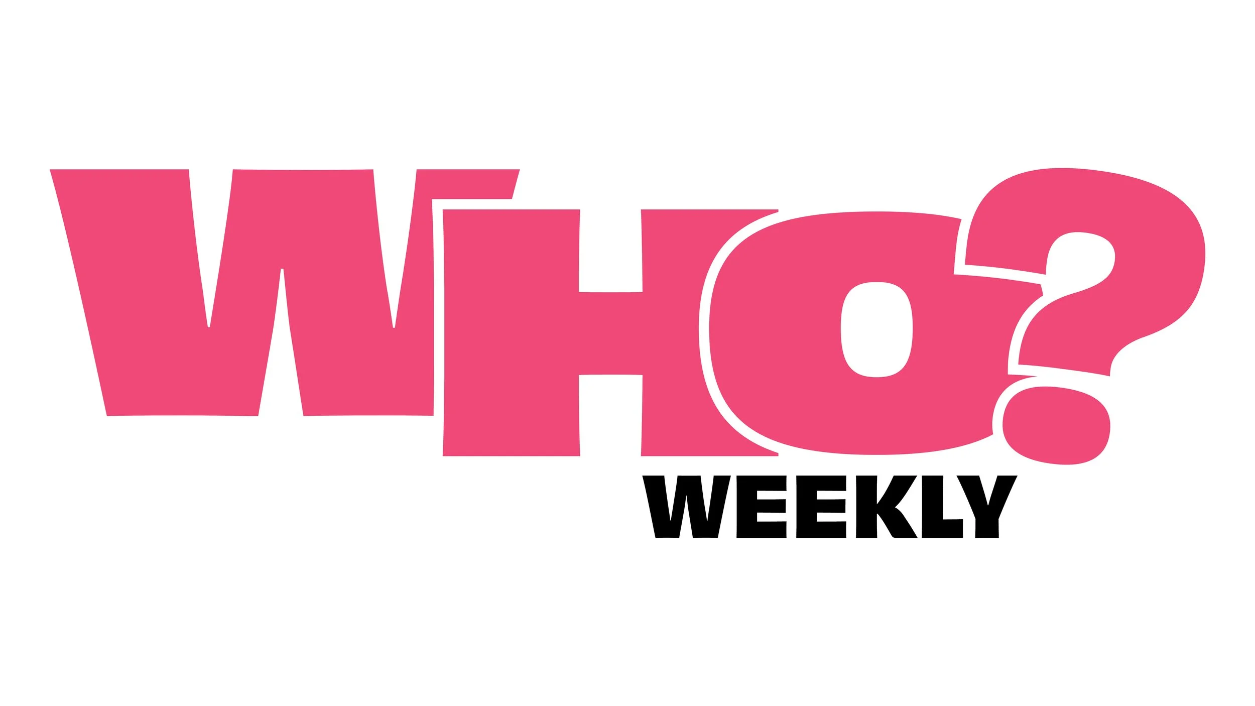 Who? Weekly wordmark